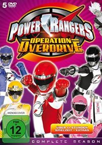 DVD Power Rangers  Operation Overdrive 