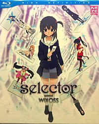 Selector Spread Wixoss - Blu-ray Vol. 1 + Sammelschuber Cover