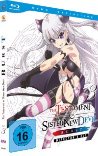 DVD The Testament of Sister New Devil BURST  Vol. 3