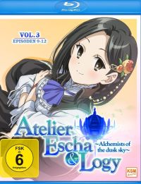 Atelier Escha & Logy - Alchemists of the dusk sky - Volume 3/Episoden 09-12 Cover