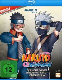 Naruto Shippuden - Der vierte groe Shinobi Weltkrieg - Obito Uchiha/Uncut - Staffel 18.2: Folgen 60 Cover