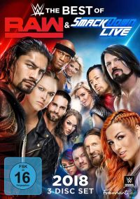 WWE: The Best of Raw & Smackdown 2018 Cover