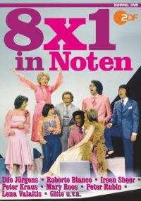 8x1 in Noten - Schlager, Evergreens und Musical-Melodien  Cover