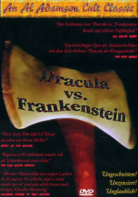 DVD Dracula vs. Frankenstein