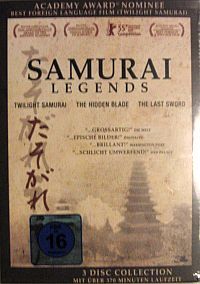 Samurai Legends (The Last Sword, The Hidden Blade, Twilight Samurai) Cover