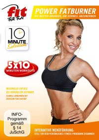 Fit for Fun - 10 Minute Solution: Power Fatburner  Cover